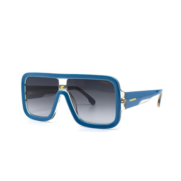 BRAND NEW CARRERA FLAGLAB 14 BLUE GREY GRADIENT AUTHENTIC SUNGLASSES - Picture 2 of 11